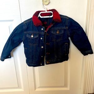 Toddler jean jacket. Size 3T